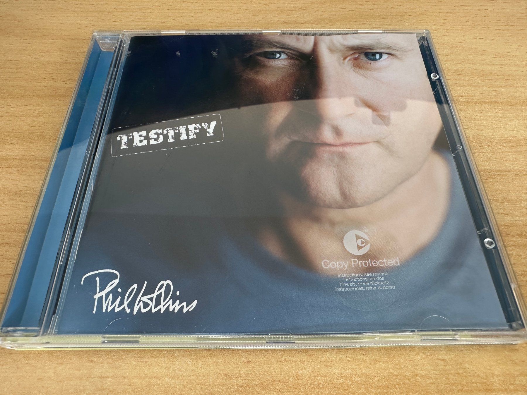 CD: Phil Collins – Testify – Usato da Rikon im Tösstal venduto da Alpenmutz