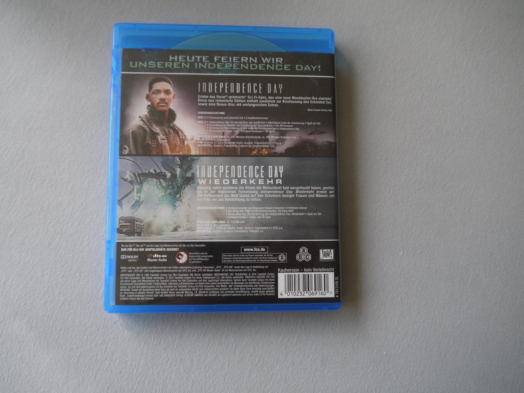 Tutti i DVDs: INDEPENDENCE DAY - Collection 1+2 – Usato da Hagendorn venduto da Blaf 2