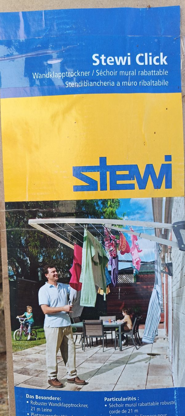 Stewi Séchoirs à linge: Stewi Click Wand Wäsche Ständer – Neuf avec emballage d'origine à Orselina par redpanda