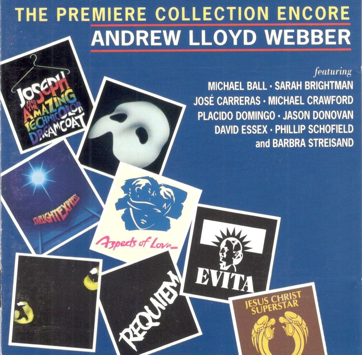 CD: Andrew Lloyd Webber CD: The Premiere Collection Encore – Usato da St. Margarethen TG venduto da ursk10