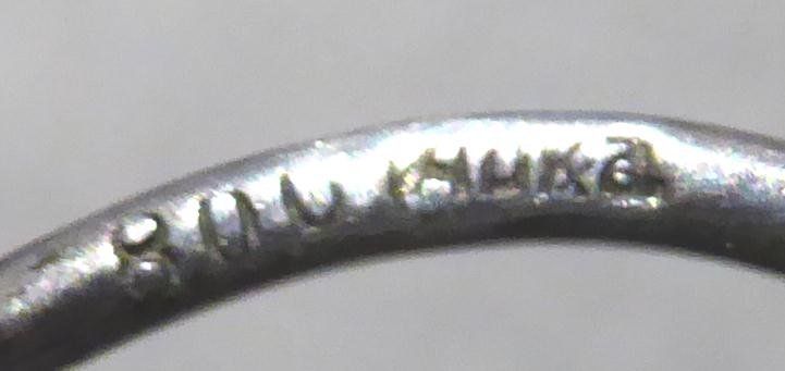 Broschen & Nadeln: Brosche 800 Silber mit synthetischem Stein um 1965 – Gebraucht aus Muri AG von Lineli2020 5