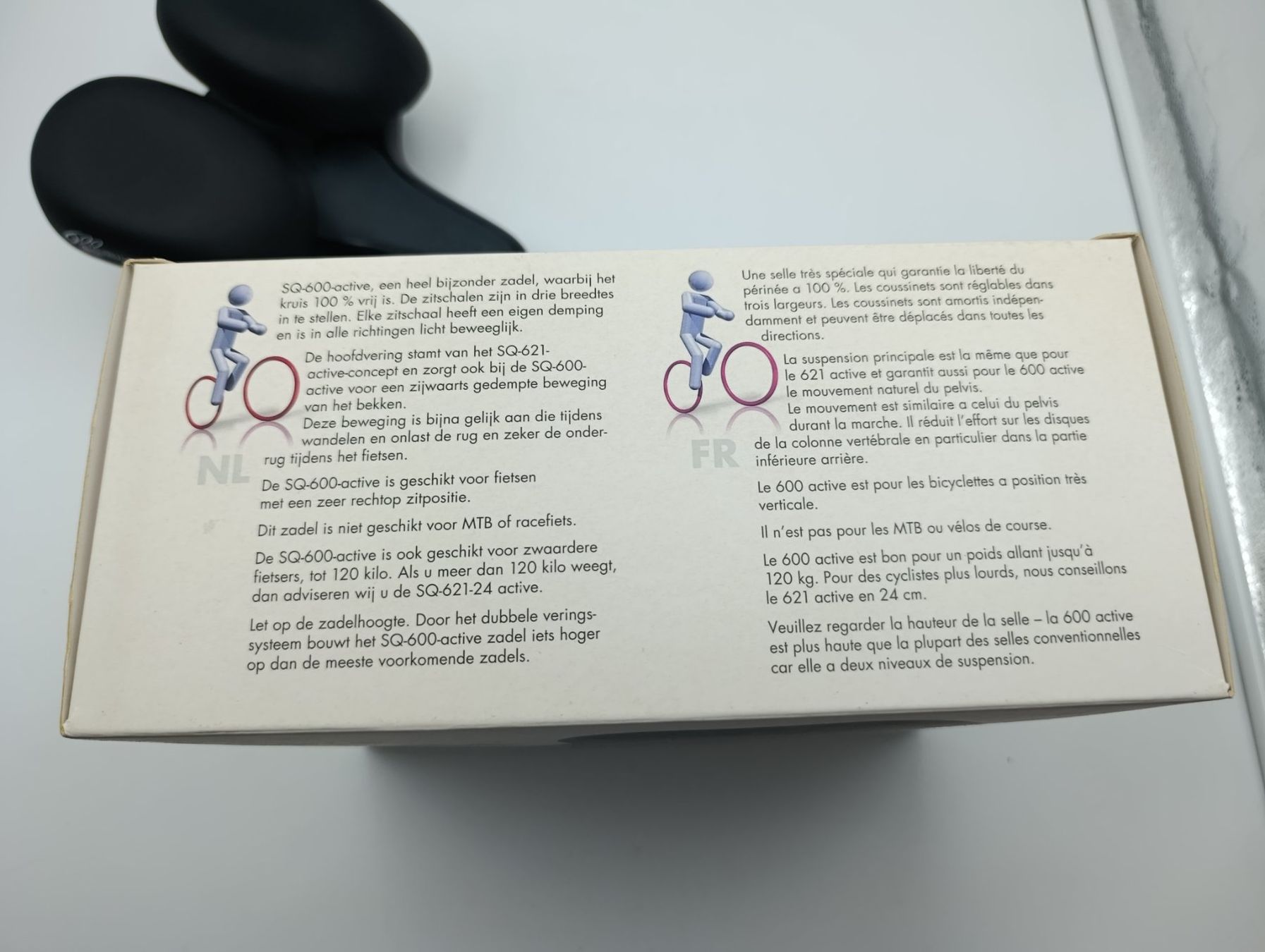 Pezzi di ricambio: Fahrradsattel SQlab 600 active schwarz – Usato da Wil SG venduto da Donaldus 8