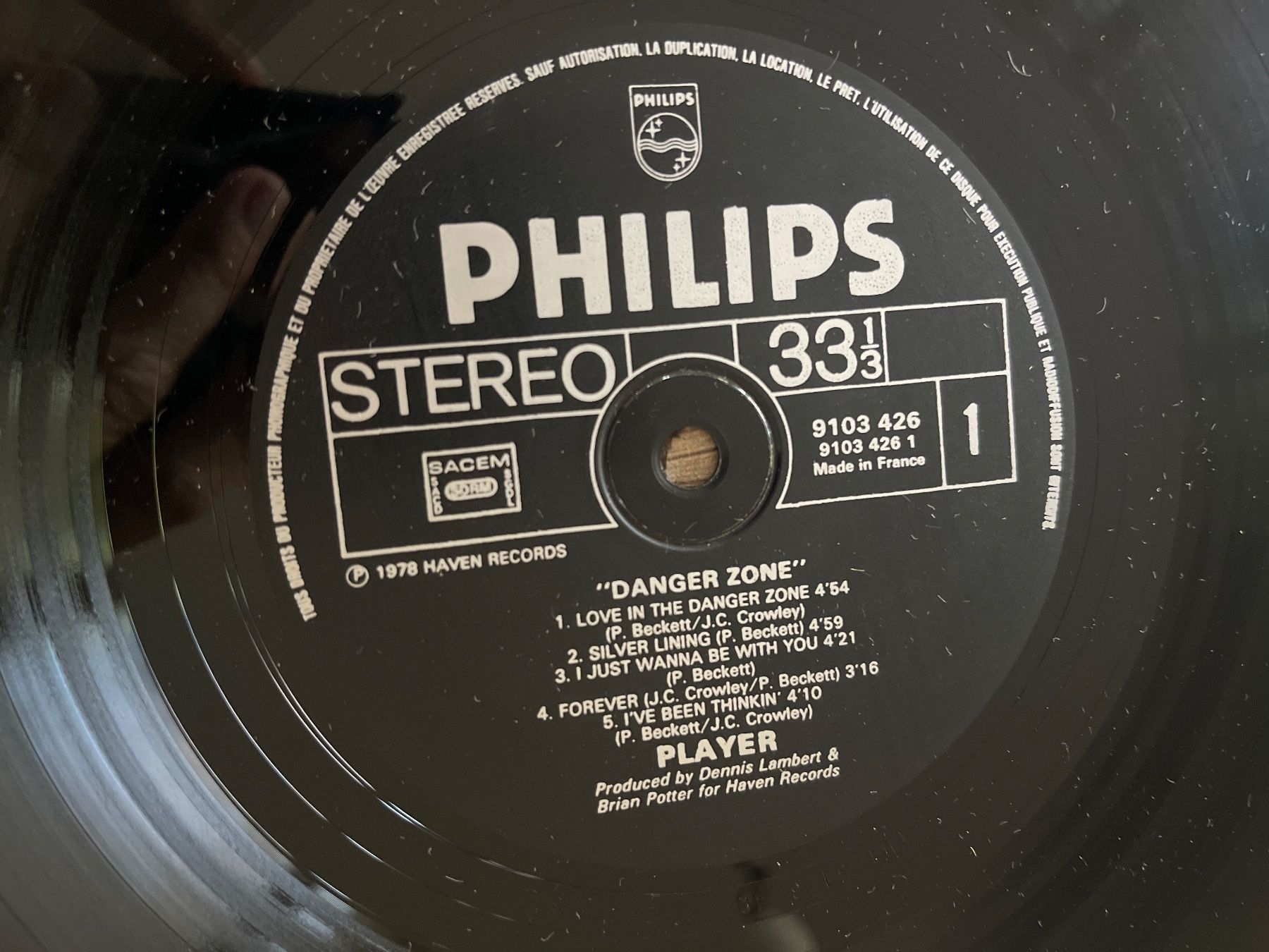 Schallplatten: A671/Player Danger Zone – Gebraucht aus Frutigen von Philippe_jsp 2