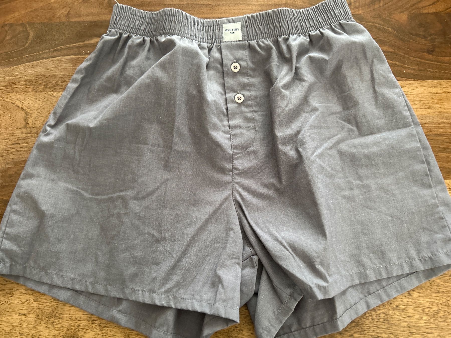 Biancheria intima: Mystery Men Unterhose Grau Gr M – Nuovo (secondo la descrizione) da Rupperswil venduto da Birke11 1