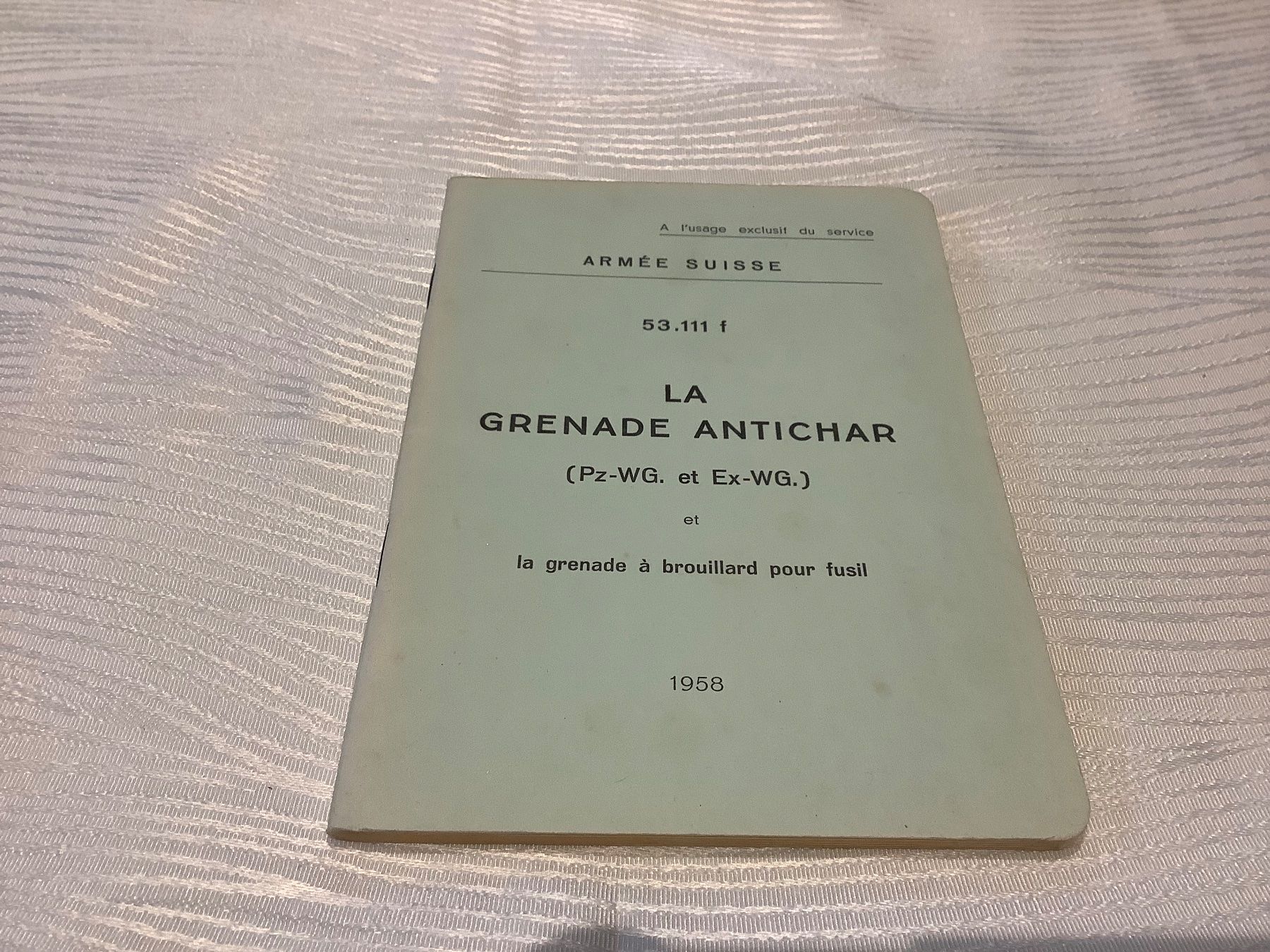 Libri: Le canon de D.C.A d’infanterie – Usato da Massongex venduto da Nitramas