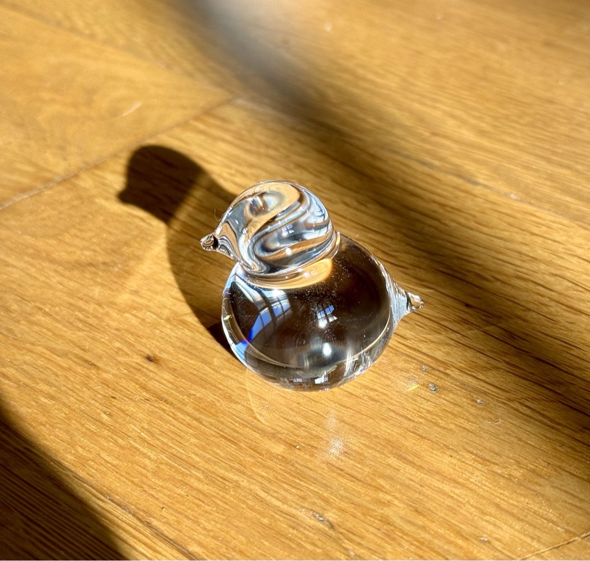 Statuette: Kleine Glasfigur Ente – Usato da Basel venduto da superbusi 2