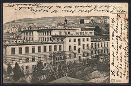 AK Zürich, Chemiegebäude, 1905