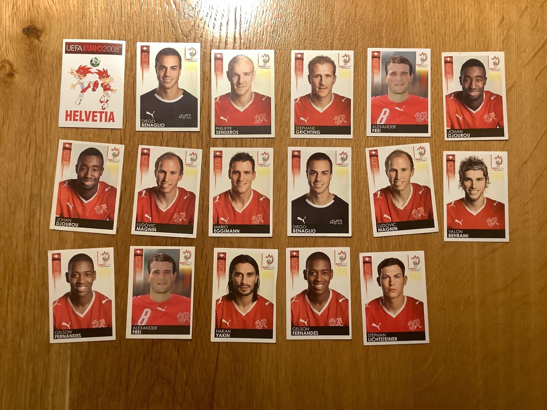 Panini Carte collezionabili: Schweiz EM 2008 Panini Sticker – Usato da Winterthur venduto da Cybersteffi