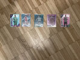 Topps Fussballkarten mit beschriftigung!