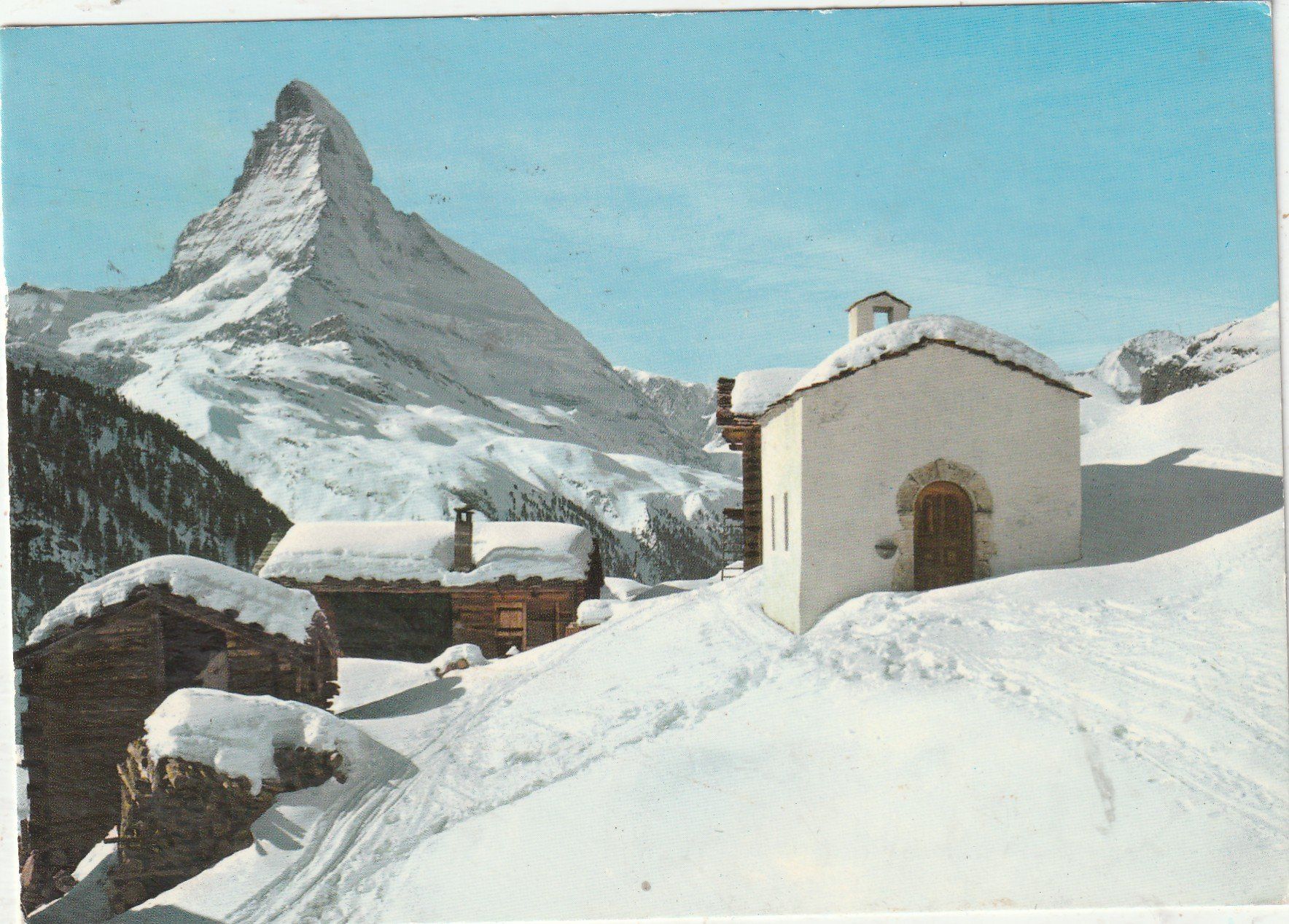 Cartoline postali: Findelen Matterhorn – Usato da Lumbrein venduto da made02