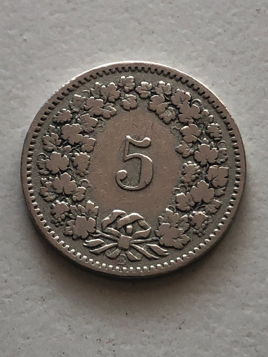 Tutti le monete: 5 Rp. 1893 – Usato da Schötz venduto da Odpa 1