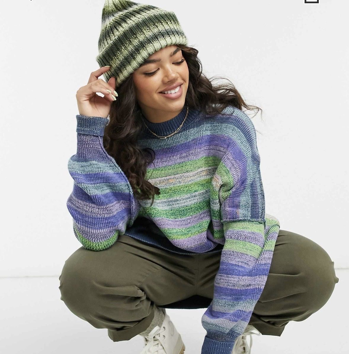 Pulls & Sweat-shirts: Pull en maille rayé multicolore free people – Neuf (Voir description) à Wavre par xma_trz8