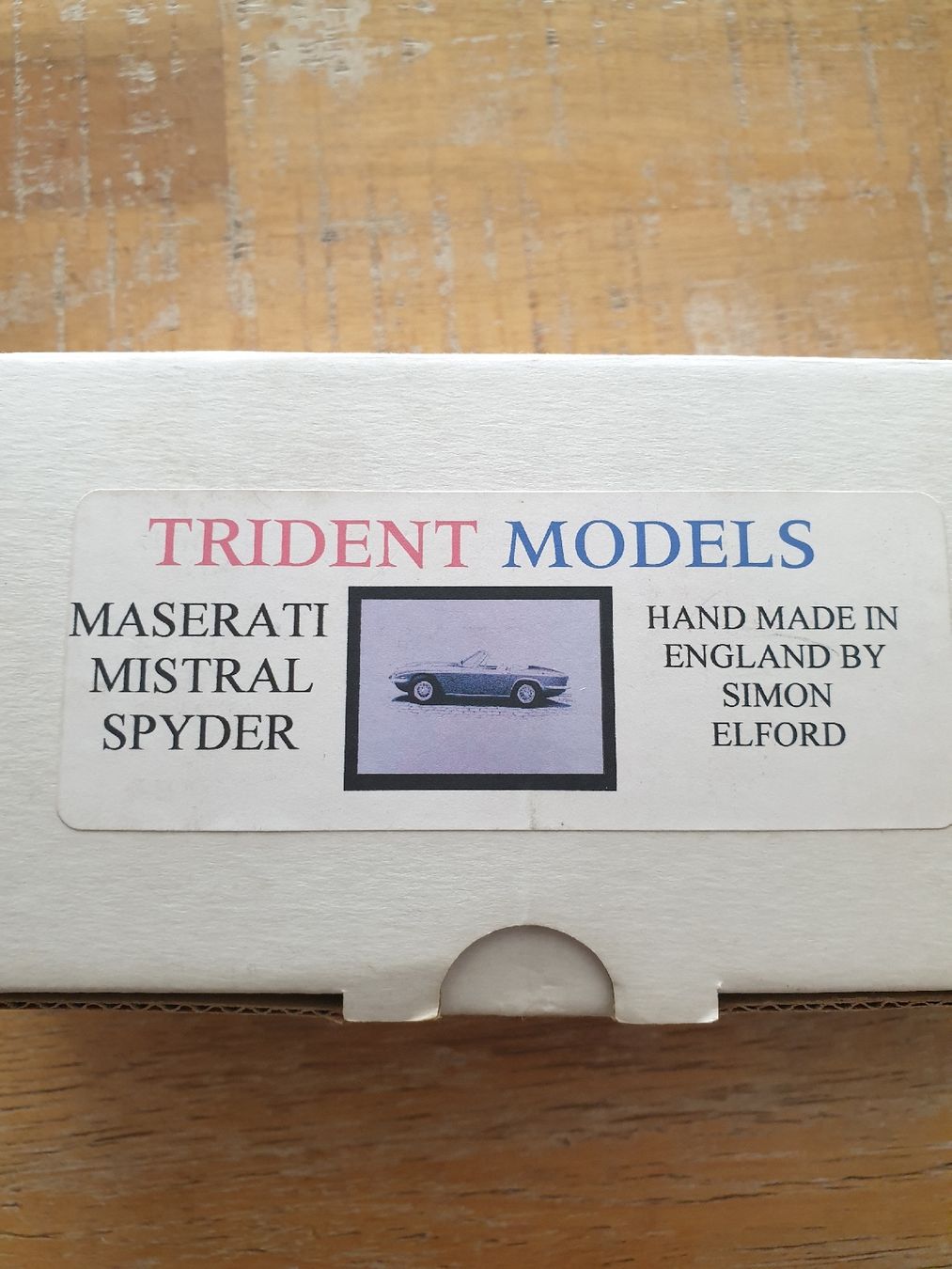 Maserati Modellini d'auto: Maserati Mistral Spyder Trident Models, Handarbeit – Nuovo e nell'imballaggio originale da Olten venduto da Marsmobil 5