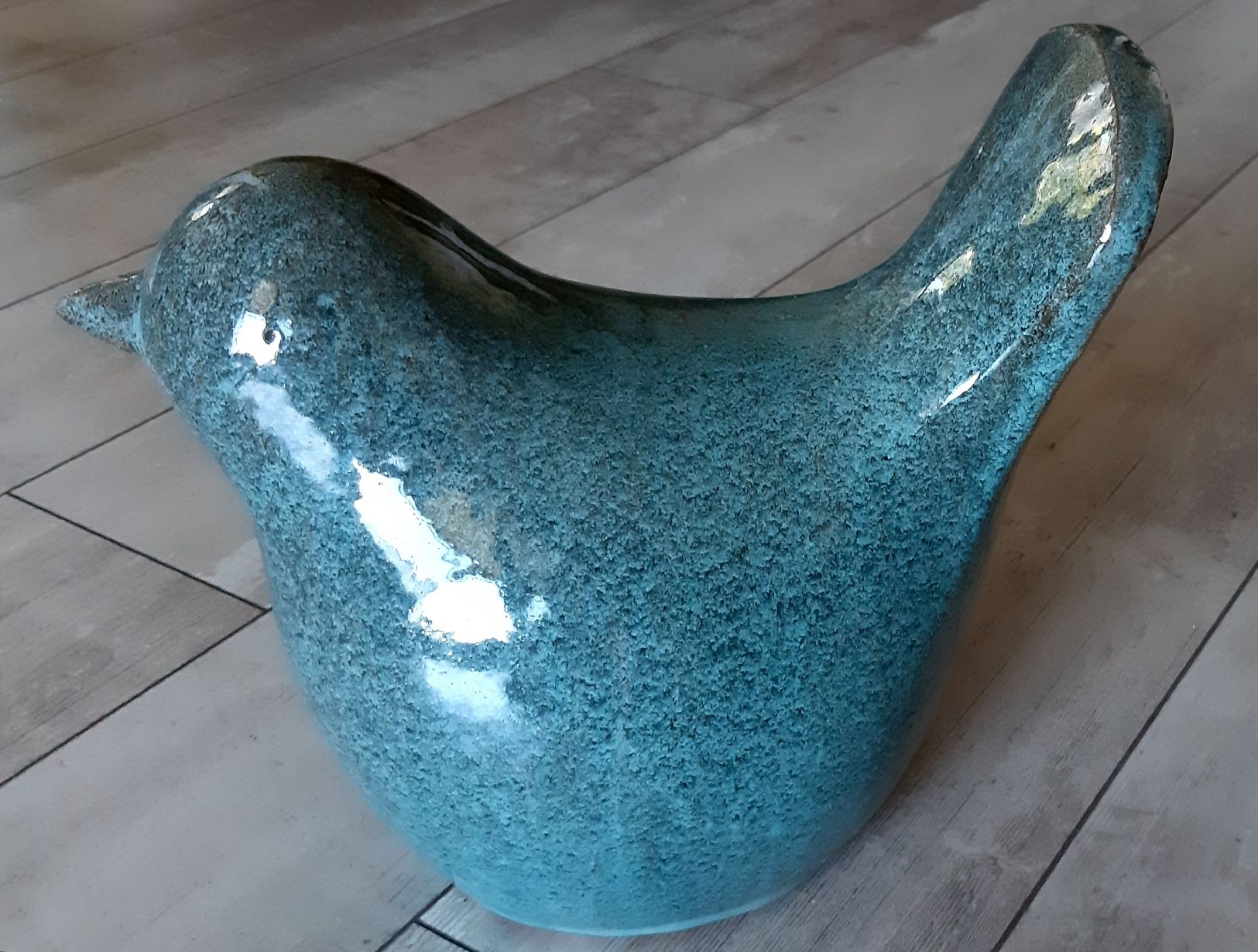 Skulpturen & Statuen: Grosser Keramik Vogel  -  Einzelstück  -  handgemacht – Neu (gemäss Beschreibung) aus Tagelswangen von BrigittaC01 3
