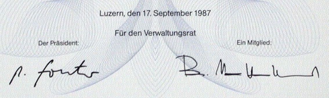 Documenti: ACU Informatik, Luzern - 1989 – Usato da Solothurn venduto da Sgasche 1