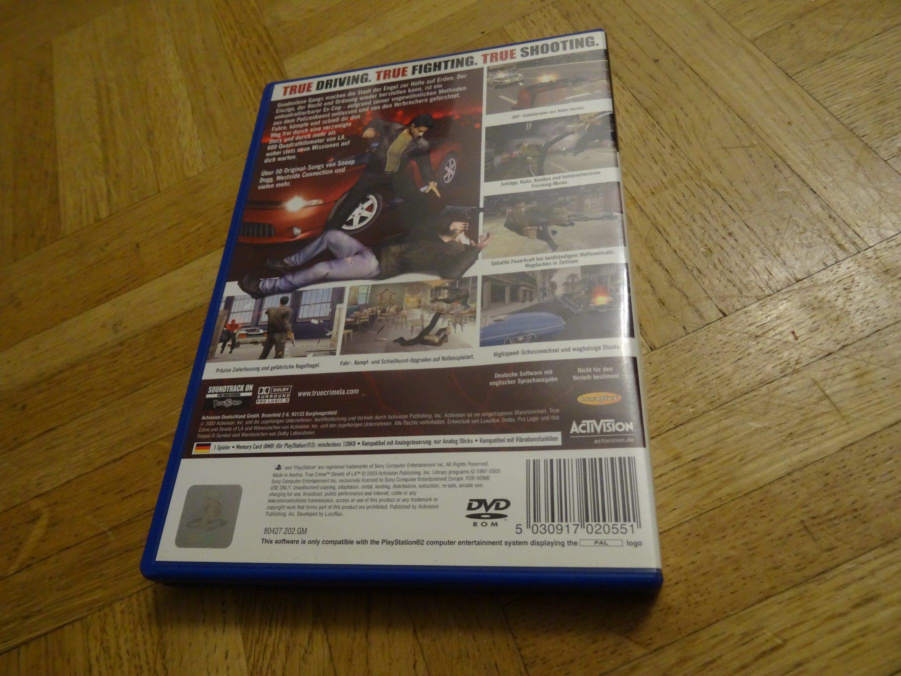 Sony Spiele: True Crime - Streets of LA PS2 – Gebraucht aus Olten von Disc-Ausverkauf 2