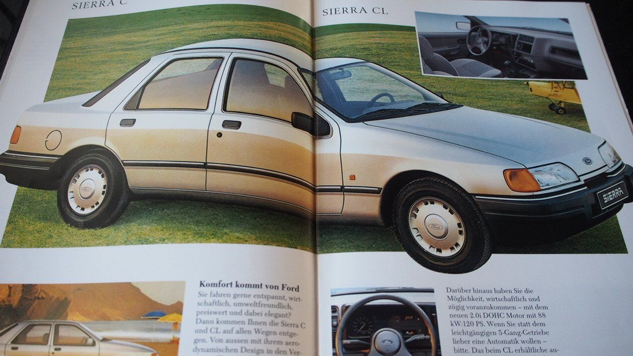 Ford Documenti: Ford Sierra Prospekt 6.1989 – Usato da Zofingen venduto da sosalinos01 3