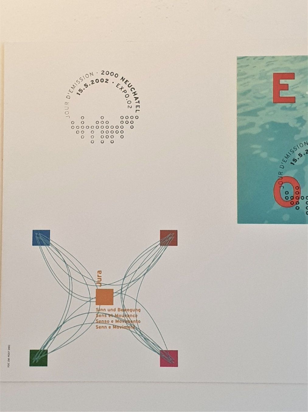 Tutti i francobolli: (44)    Sonderblock "Expo 02" – Usato da Schwarzhäusern venduto da Inot3 2
