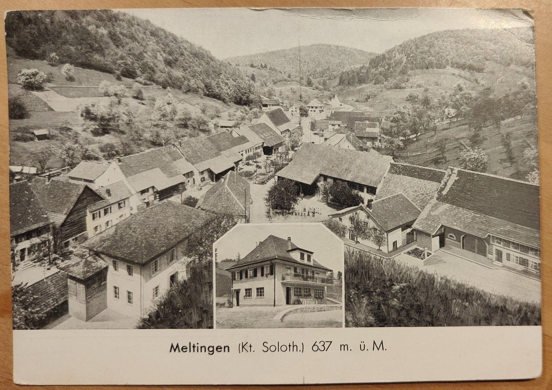 Cartoline postali: Meltigen Solothurn um 1950 – Usato da St. Erhard venduto da Chaeferli6