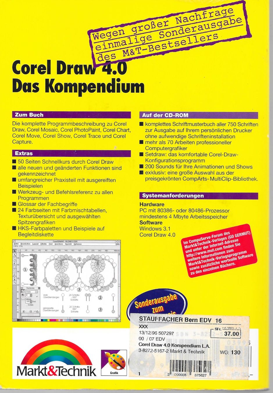 Bücher: Corel Draw 4 und Kompendiumg Corel Draw 4 – Gebraucht aus Lausanne von jag_sj6f 1