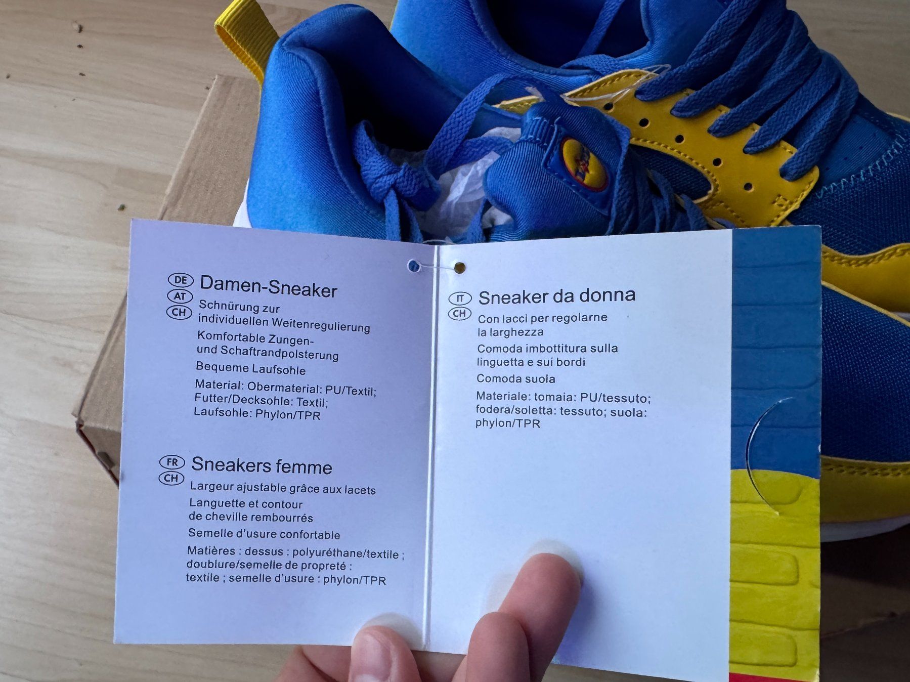 Lidl Herrenschuhe: Lidl Sneakers  Grösse 40 (EU) – Neu (gemäss Beschreibung) aus Schlieren von Edgar_k 4