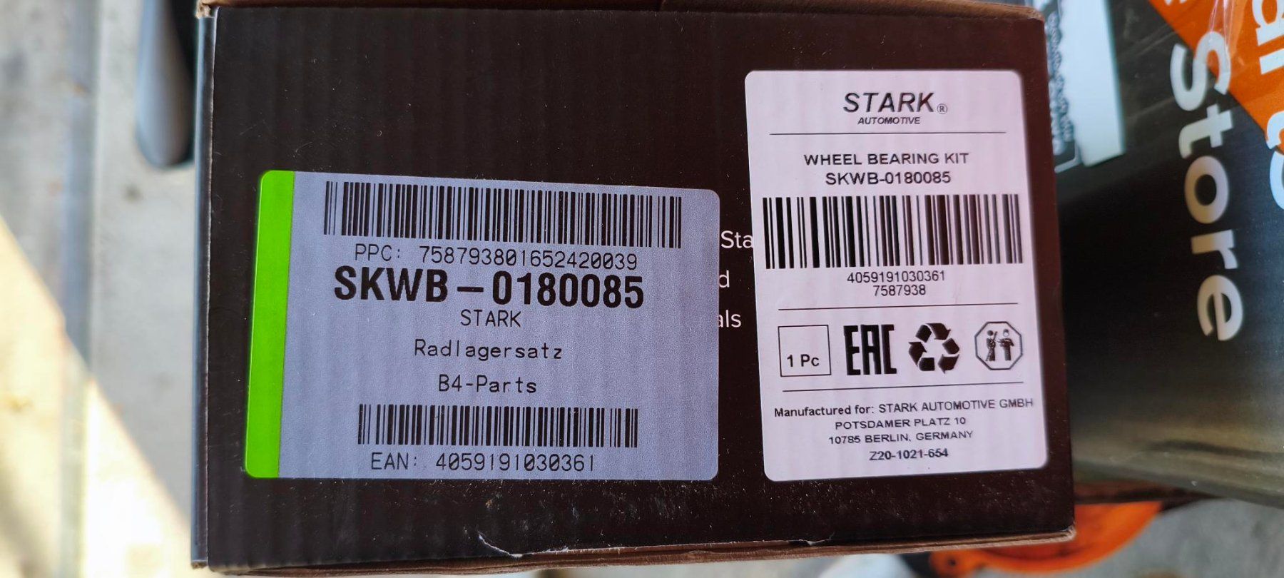 Cuscinetti a sfere: Smart for two Radlager satz – Nuovo e nell'imballaggio originale da Gommiswald venduto da deenniiss1992 1