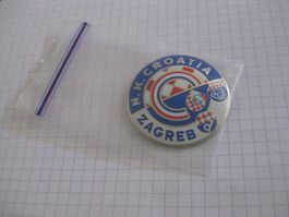 Fussball Nati Croatia Kroatien + Zagreb Brosche