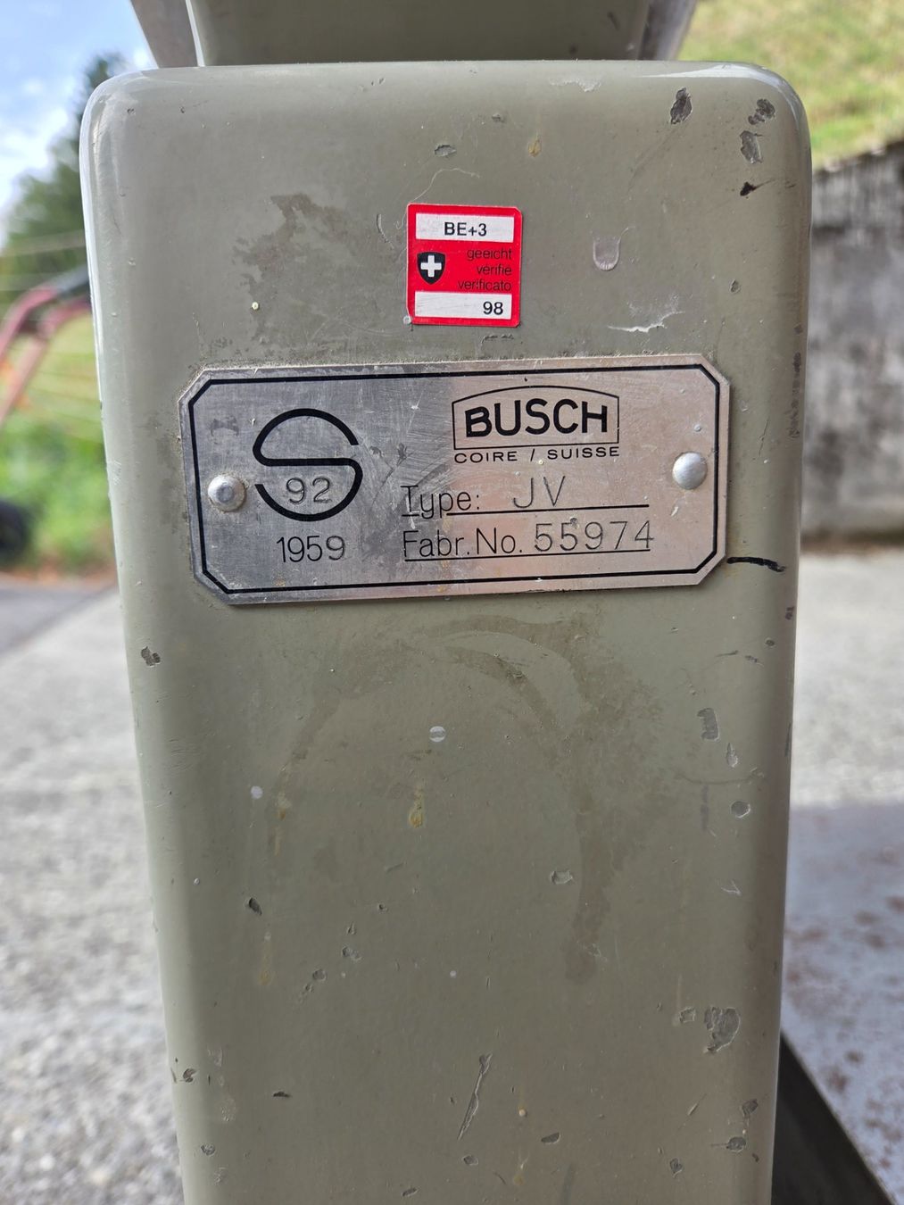 Busch Bilance e pesi: Waage BUSCH - Traglast 50kg – Usato da Mümliswil venduto da Balu813 3