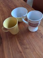 2 Tassen und eine Frühstücksbowl