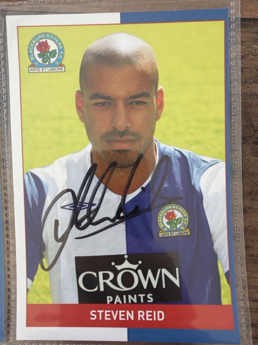 Autogramme: Steven Reid Blackburn Rovers original Autogramm  – Gebraucht aus Widnau von Spetz