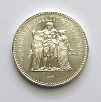 FRANCE / Frankreich, 50 Francs 1976,  30g 900 Silber/argent