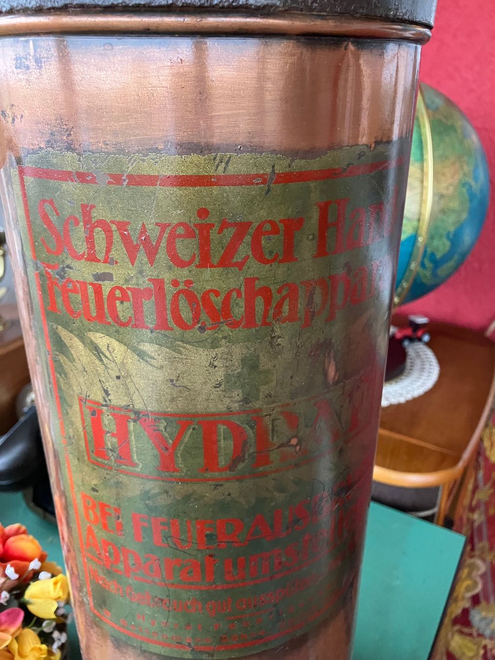 Estintori: Feuerlöscher Alt Antik Original – Usato da Beringen venduto da Amadeo8 8