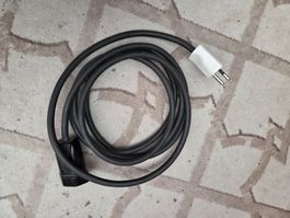 Verlängerungskabel 2.5m T13 schwarz 3x1.5mm² Stromkabel