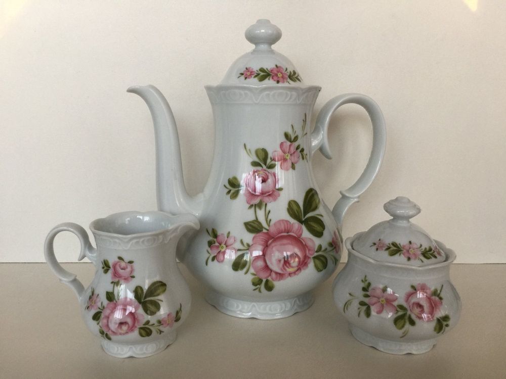 Ancienne Cafetière Crémier En Céramique Biscuit – Prête à Peindre – USA