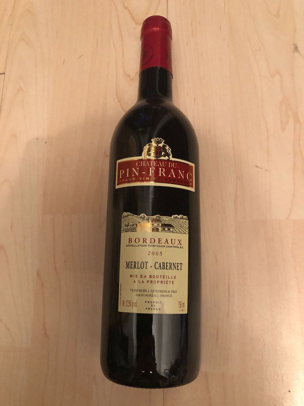 Wein: Chateau du Pin-Franc 2005 – Neu und originalverpackt aus Wald ZH von mlnt 1