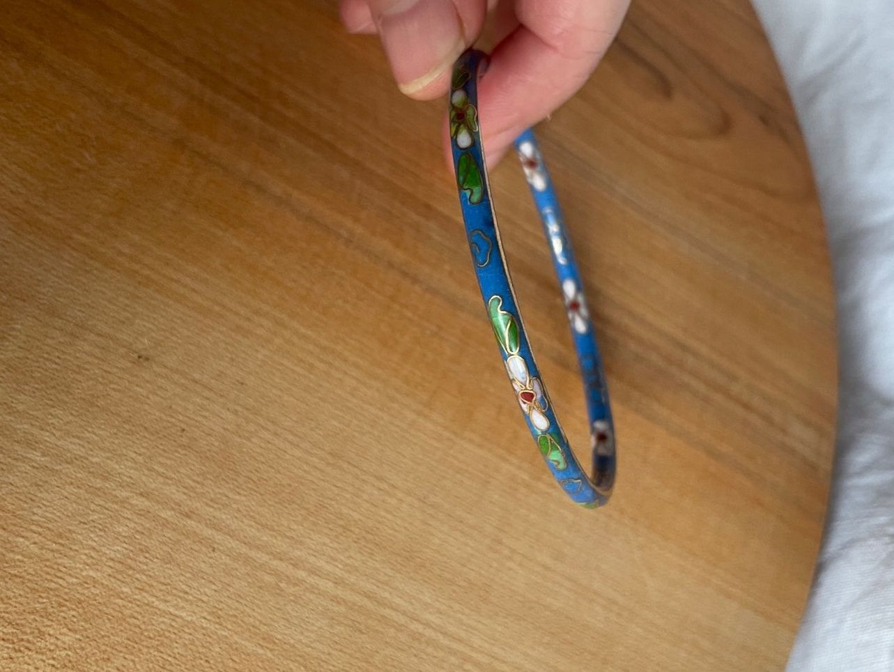 Bracciali & Braccialetti: Armreif, China, Emaille, Cloisonné – Usato da Köniz venduto da kupu-kupu 2