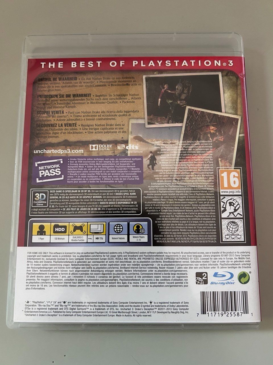 Sony Giochi: Uncharted 3: Drake's Deception Essentials per PlayStation 3 – Usato da Giubiasco venduto da LorisVale 1