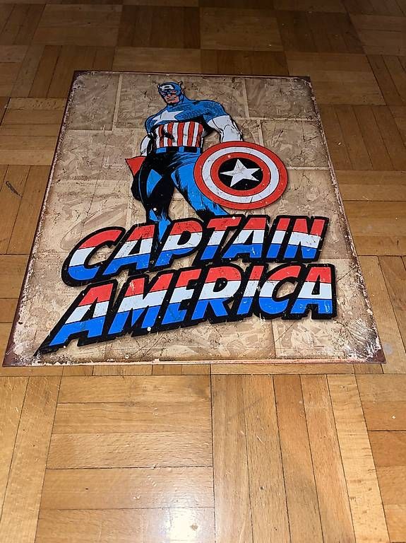 Schilder: 5x Blechschilder Marvel / DC Comics 32 x 40 cm – Gebraucht aus Basel von Ruemli17