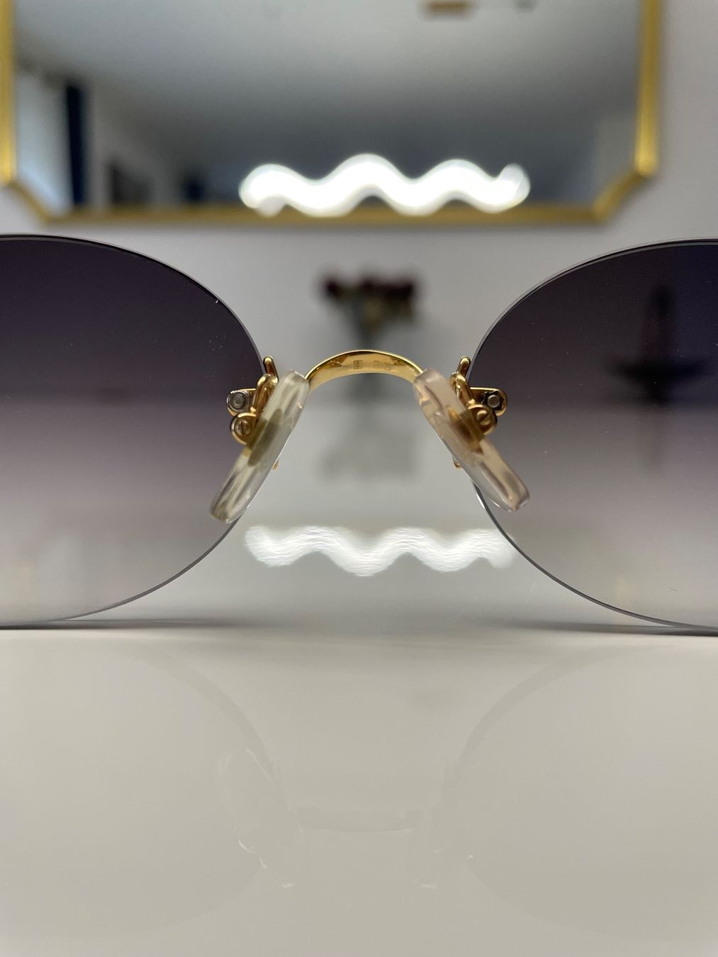 Cartier Occhiali & Lenti: Lunettes Cartier Vintage Percés Or C Décor – Nuovo (secondo la descrizione) da Bottens venduto da 2Lens 4