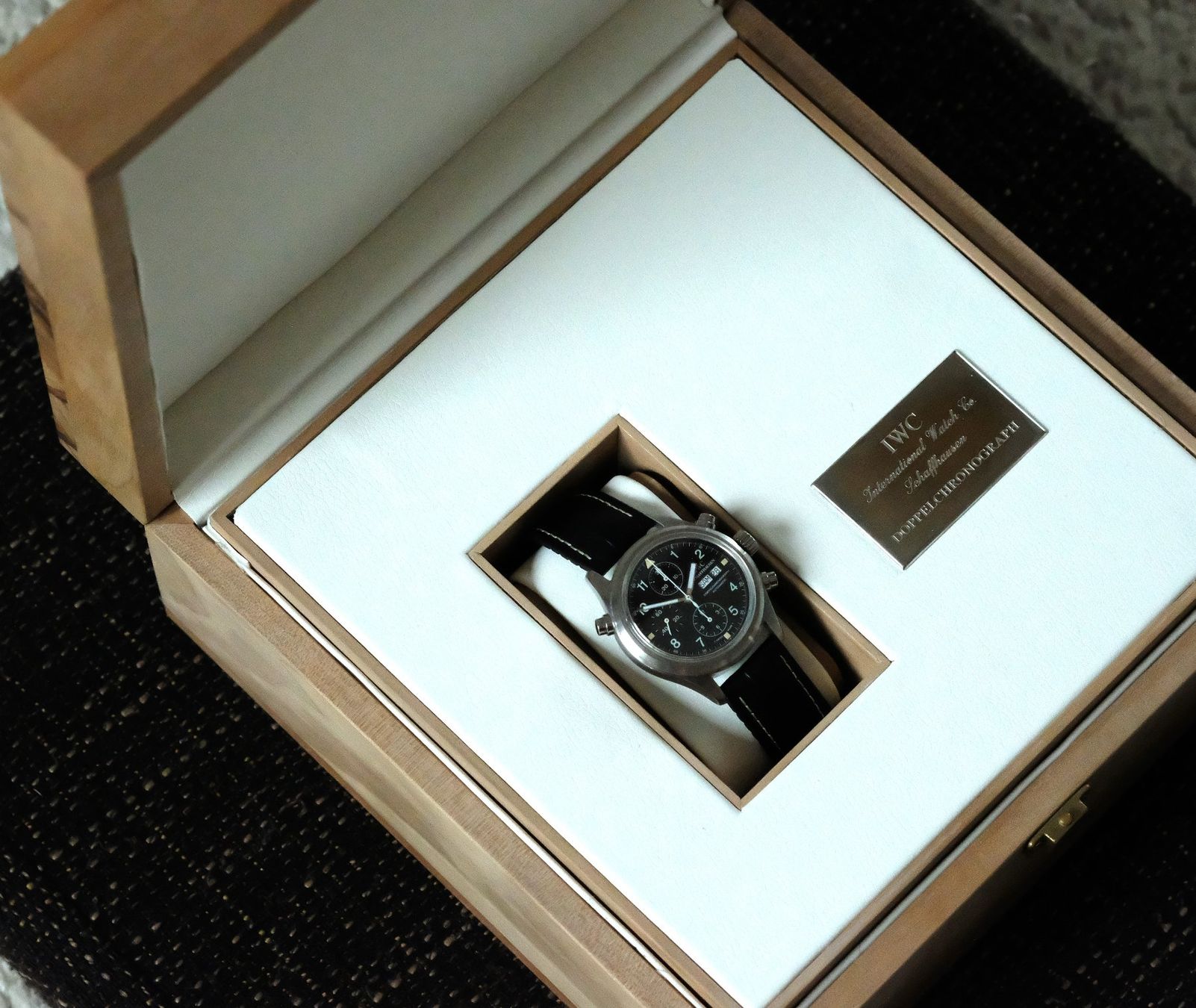 IWC Orologi: IWC Doppelchronograph Flieger Ref.3713 – Usato da Zürich venduto da Tenos 4