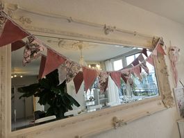 Wimpelkette Wimpel Geburtstag Hochzeit Girlande Shabby Chic