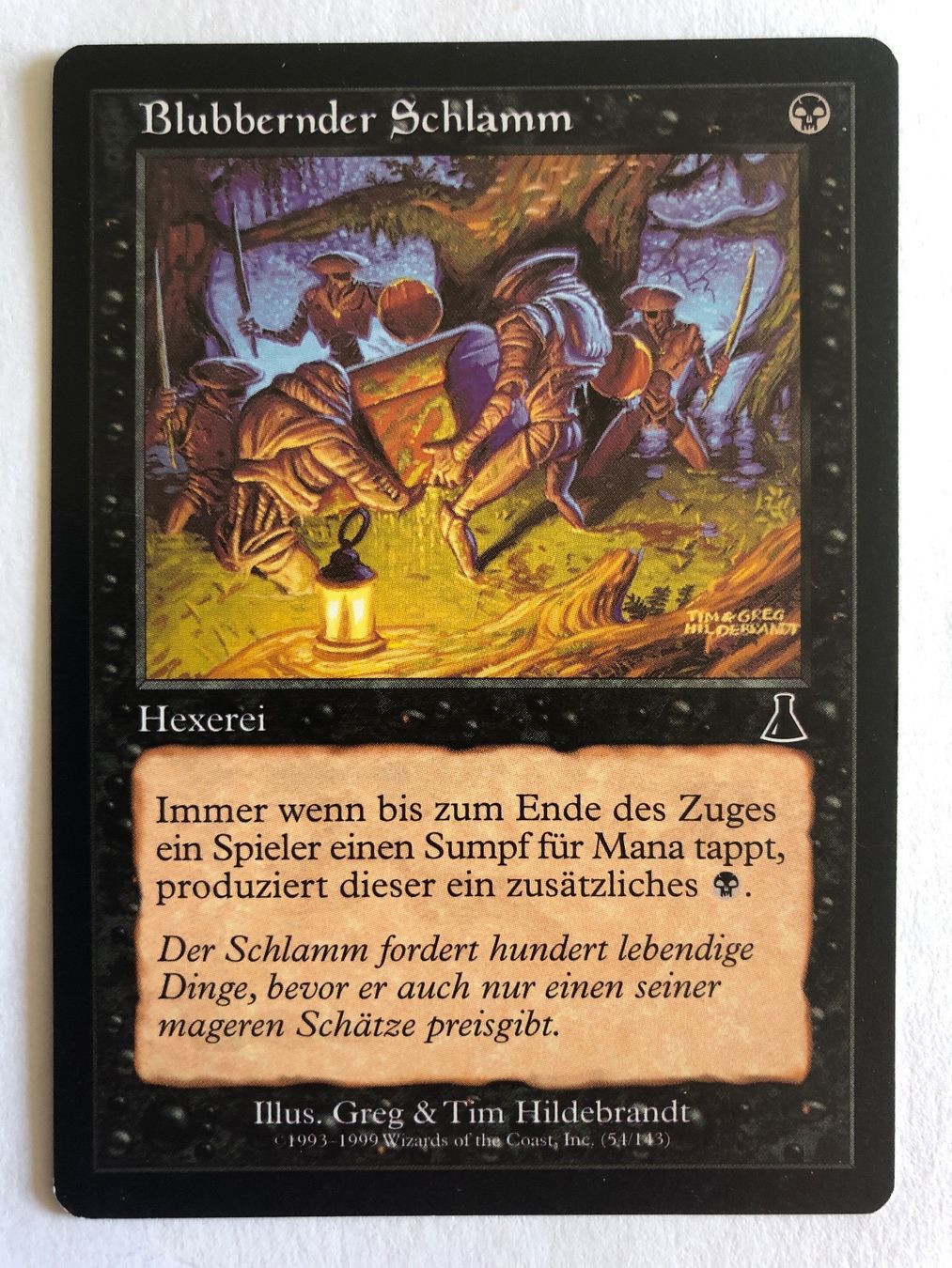 Magic The Gathering Carte collezionabili: MTG - Blubbernder Schlamm - #direktkauf – Usato da Basel venduto da Melchior5