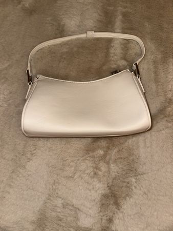 Weisse Handtasche / Baguette Bag - Top Zustand!