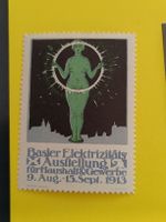 Litho Vignette Basler Elektrizitäts Ausstellung Sept. 1913
