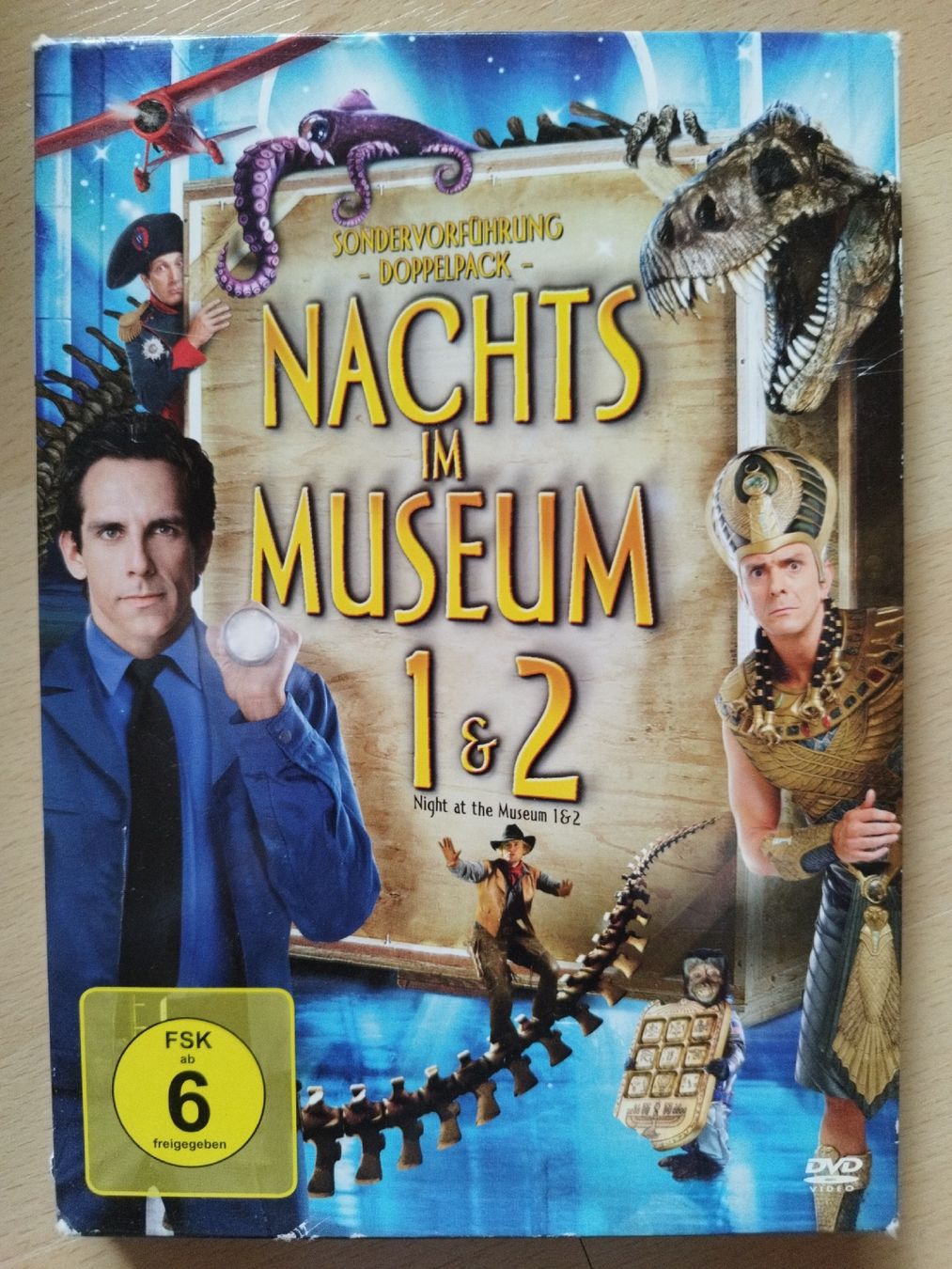 Alle DVDs: Nachts im Museum 1 & 2 - DVD Doppelpack – Gebraucht aus Rhäzüns von Badihuelsa