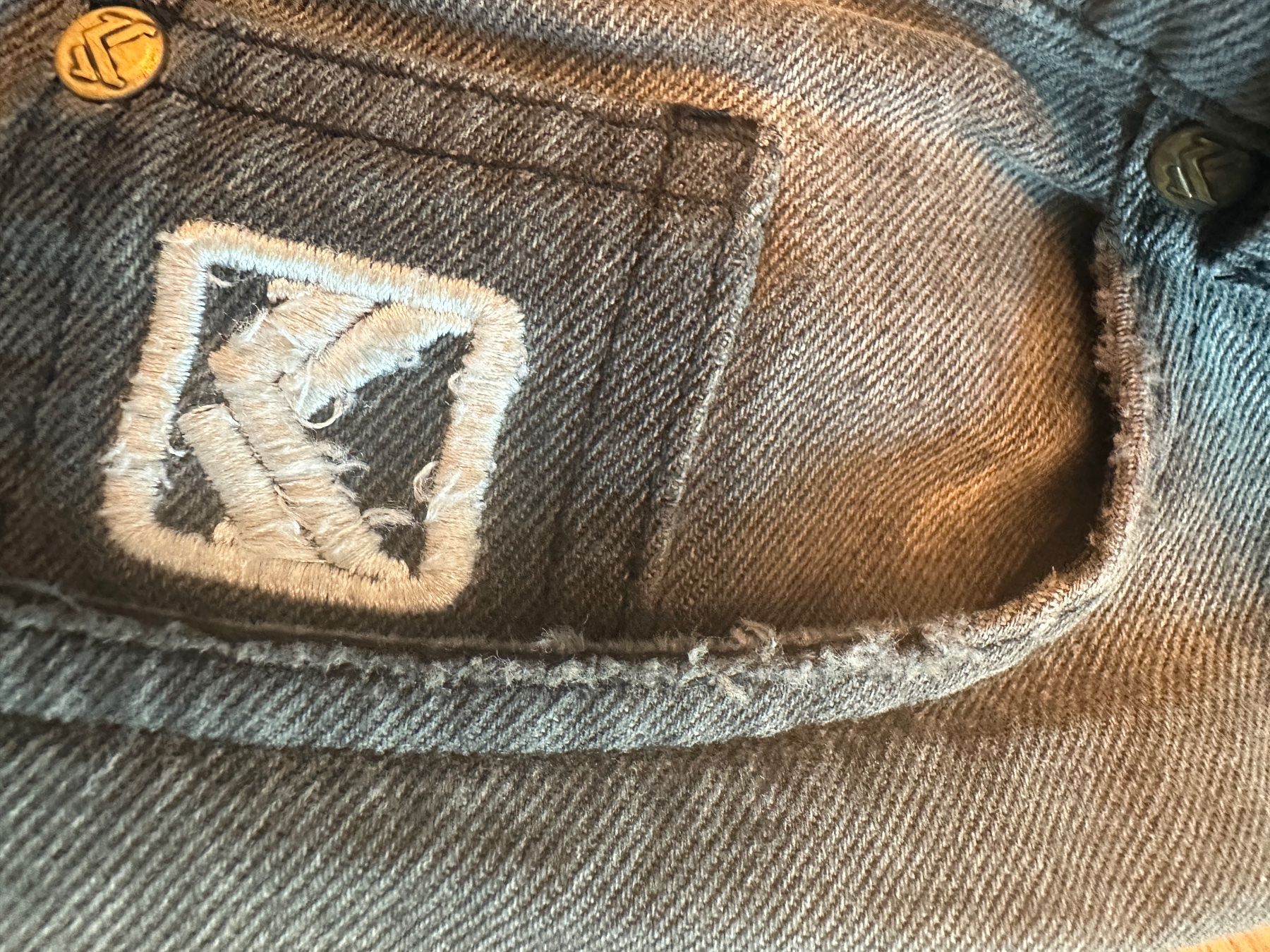 Jeans: Jeans, Karl Kani, grau, M – Usato da Winterthur venduto da manelio113 6