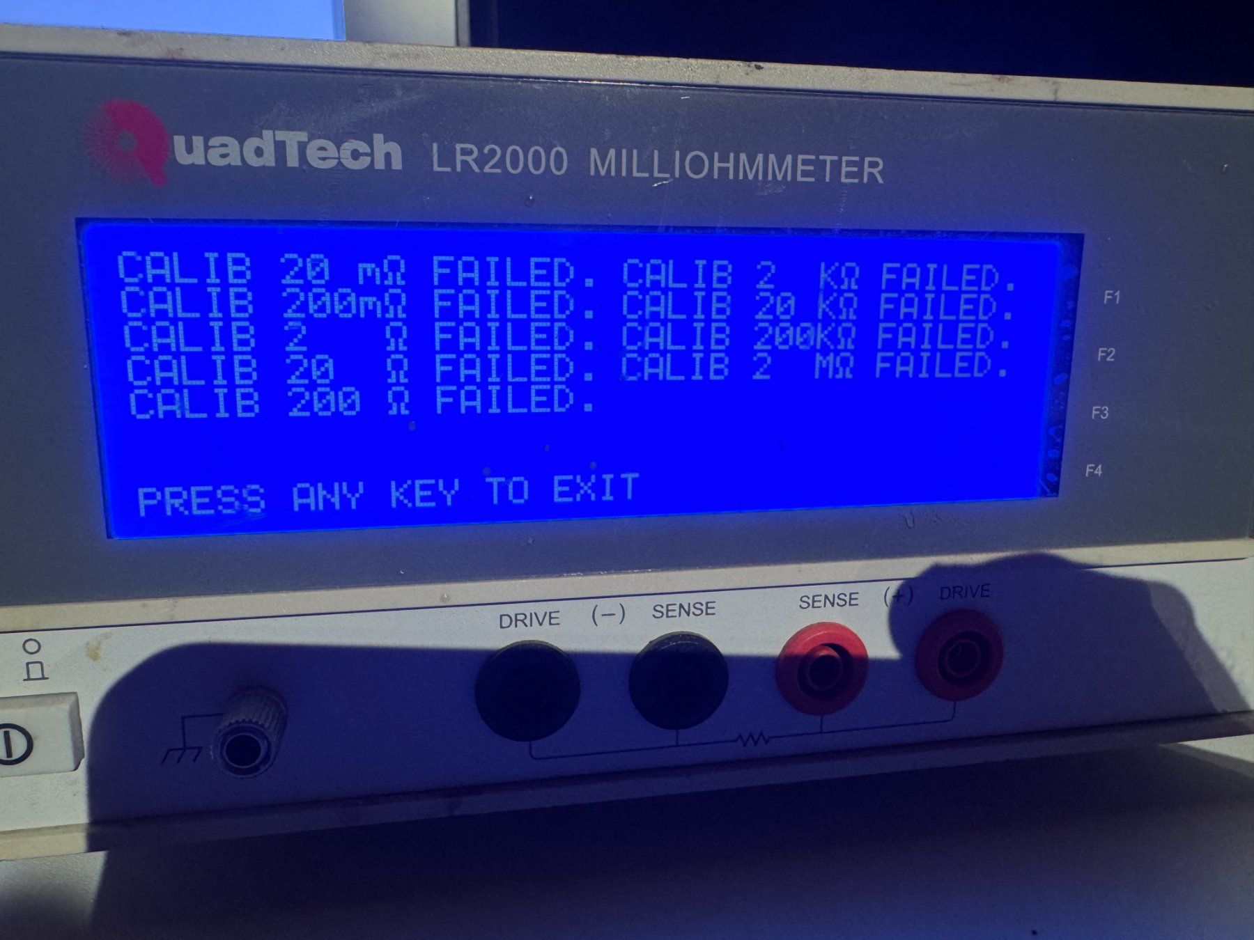 Misurare: QuadTech LR2000 Milliohmmeter – Usato da Hörhausen venduto da SevenTimesSix 3