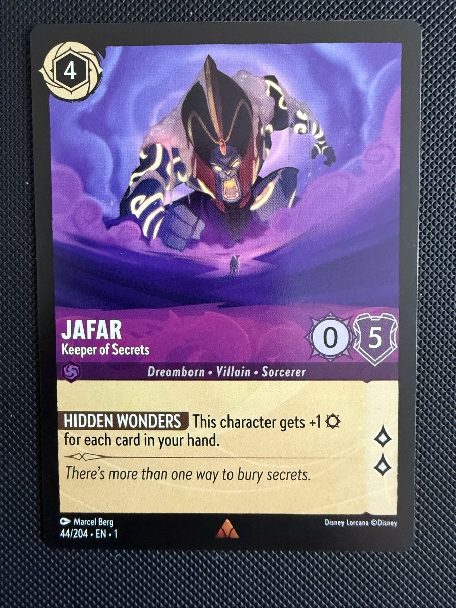 Disney Cartes à collectionner: Jafar - Keeper of Secrets – Neuf (Voir description) à Allenwinden par nam_1988
