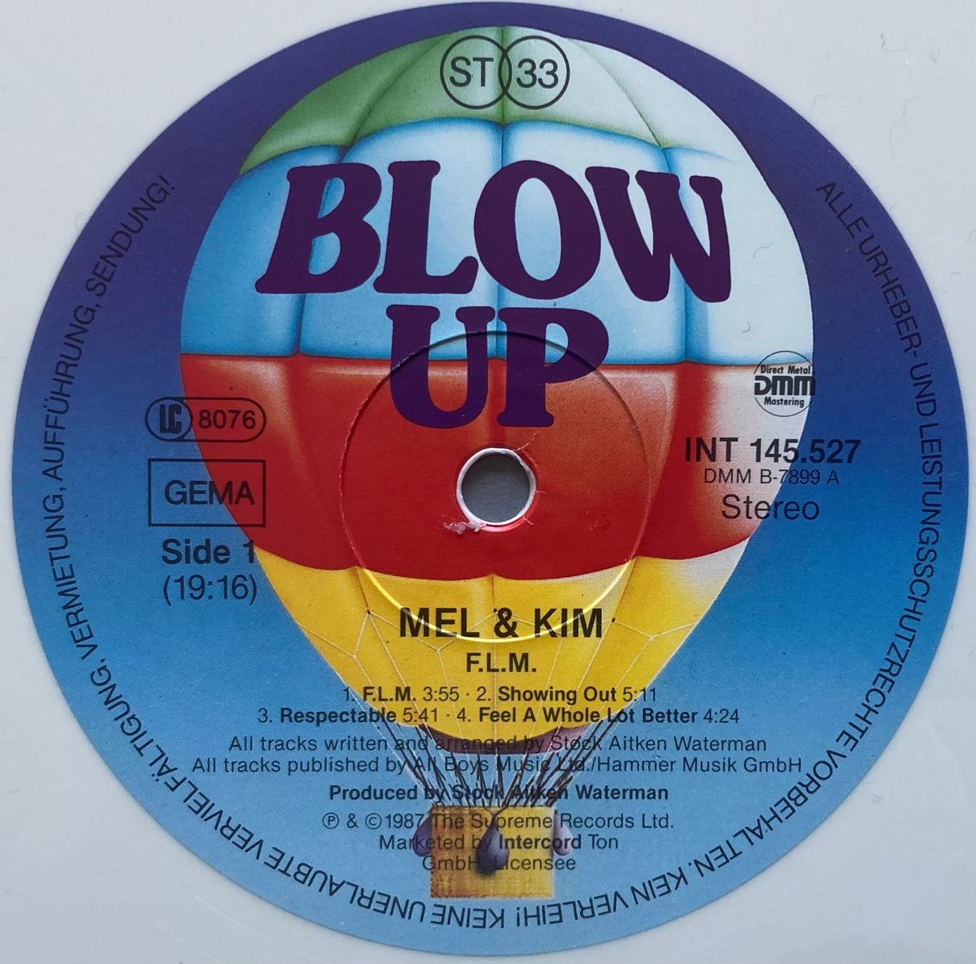 Schallplatten: MEL & KIM - F.L.M – Gebraucht aus Poliez-Pittet von Newtown-Records 4