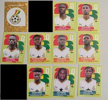 Panini 2026 WM USA GHA Ghana 10 Stk. (Preis pro Stück!!!)